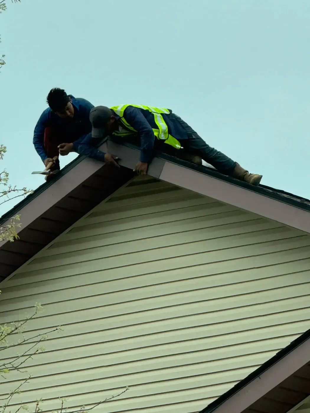 Commercial roofing by Lawrence Commercial Roofing near Meridian Hills, IN